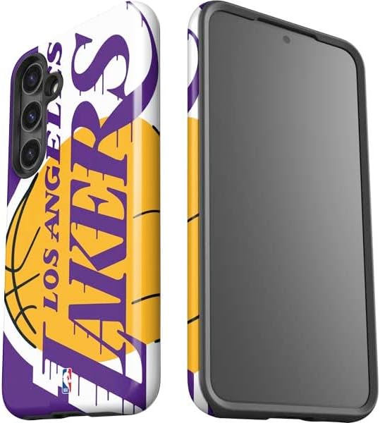 Skinit Impact Phone Case Compatible with Galaxy S25 - Officially Licensed NBA Los Angeles Lakers Large Logo Design