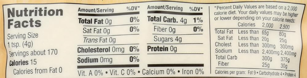 Woodstock Sugar, Organic, Pure Cane, Granulated, 24-Ounce (Pack of 6)