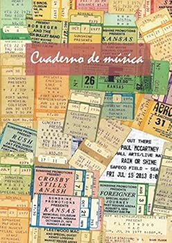 Cuaderno M?sica : Libreta con Pentagramas para Notaci?n Musical, 100 Paginas, Tama?o A4, 8 Pentagramas Por Pagina