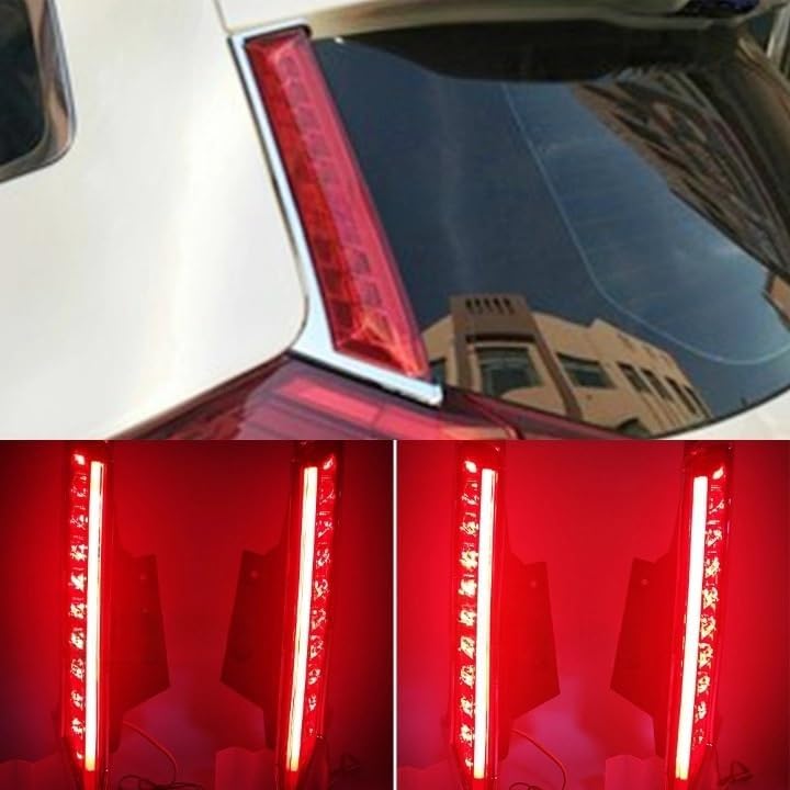 Miniatura 2 de 2 luces traseras LED compatibles con luz de freno LED para Nissan Xtrail X-Trail X Trail 2014 2015 2016 2017 2018 2019 2020 (color  2 funciones,