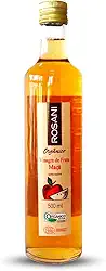 Vinagre De Maçã Orgânico Rosani 500Ml, Vinagre Orgânico Certificado De Maçãs, Dourado, Sabor Suave E Equilibrado, Produzido Com Maçãs Orgânicas, Excelência Em Vinagres Naturais, Produzido Na Serra Gaú