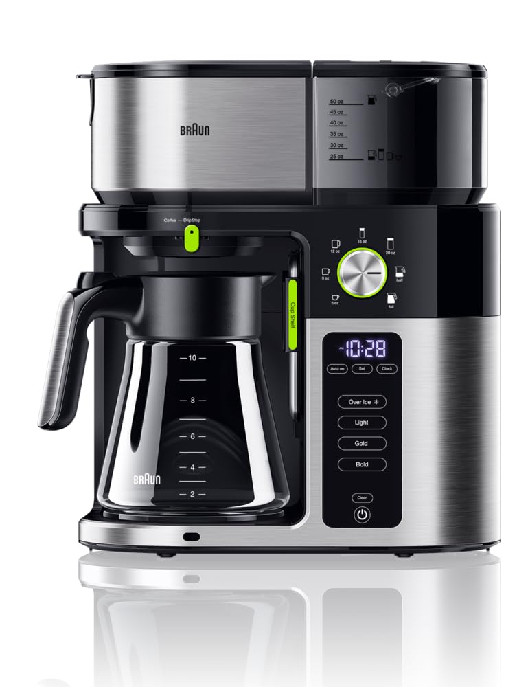Braun MultiServe KF9050BK, percolateur, 10 tasses, pichet