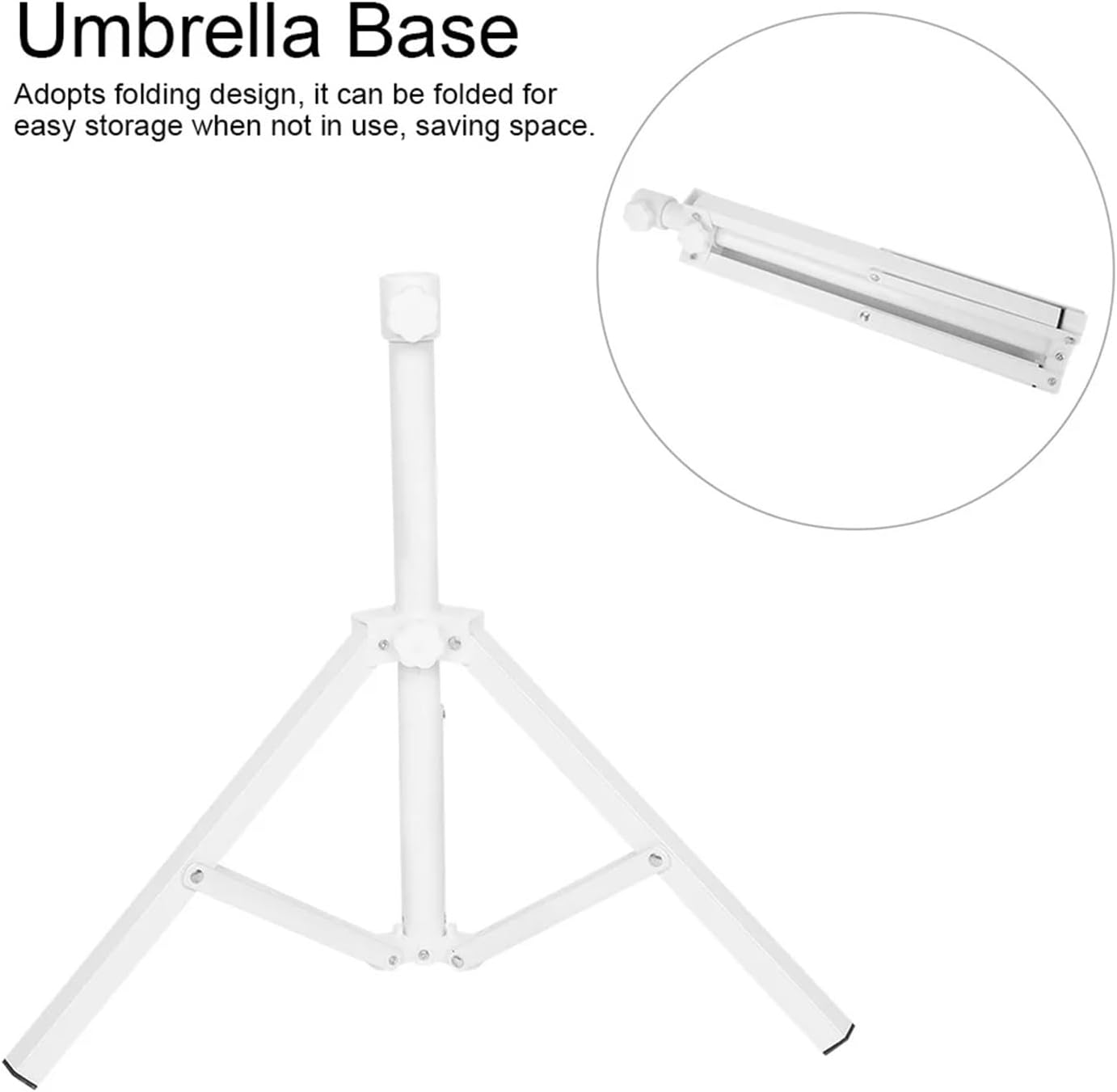 Triangular Iron Folding Sun Umbrella Stand Support Base Beach Garden Camping Fishing Garden Umbrella Stand Umbrella Support