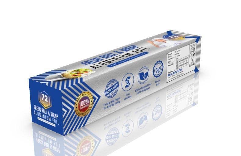 RKG INDUSTRY 72 Meter Aluminium foil 11 microns Fresh Roll & Wrap Aluminium Foil for Kitchen, Food Packing (B0BWYK98GV) Amazon Price History, Amazon Price Tracker