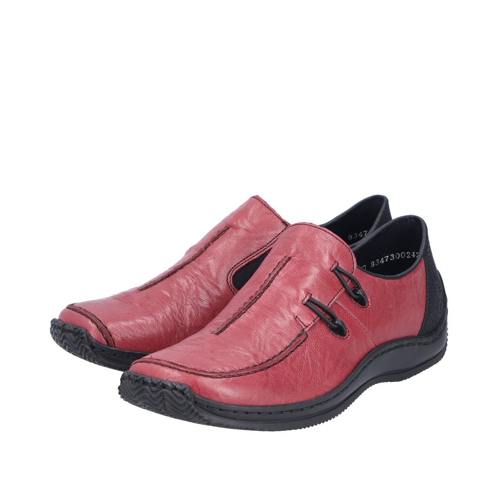 Rieker L1751 L1751-00 - Zapatillas de casa de Cuero para Mujer