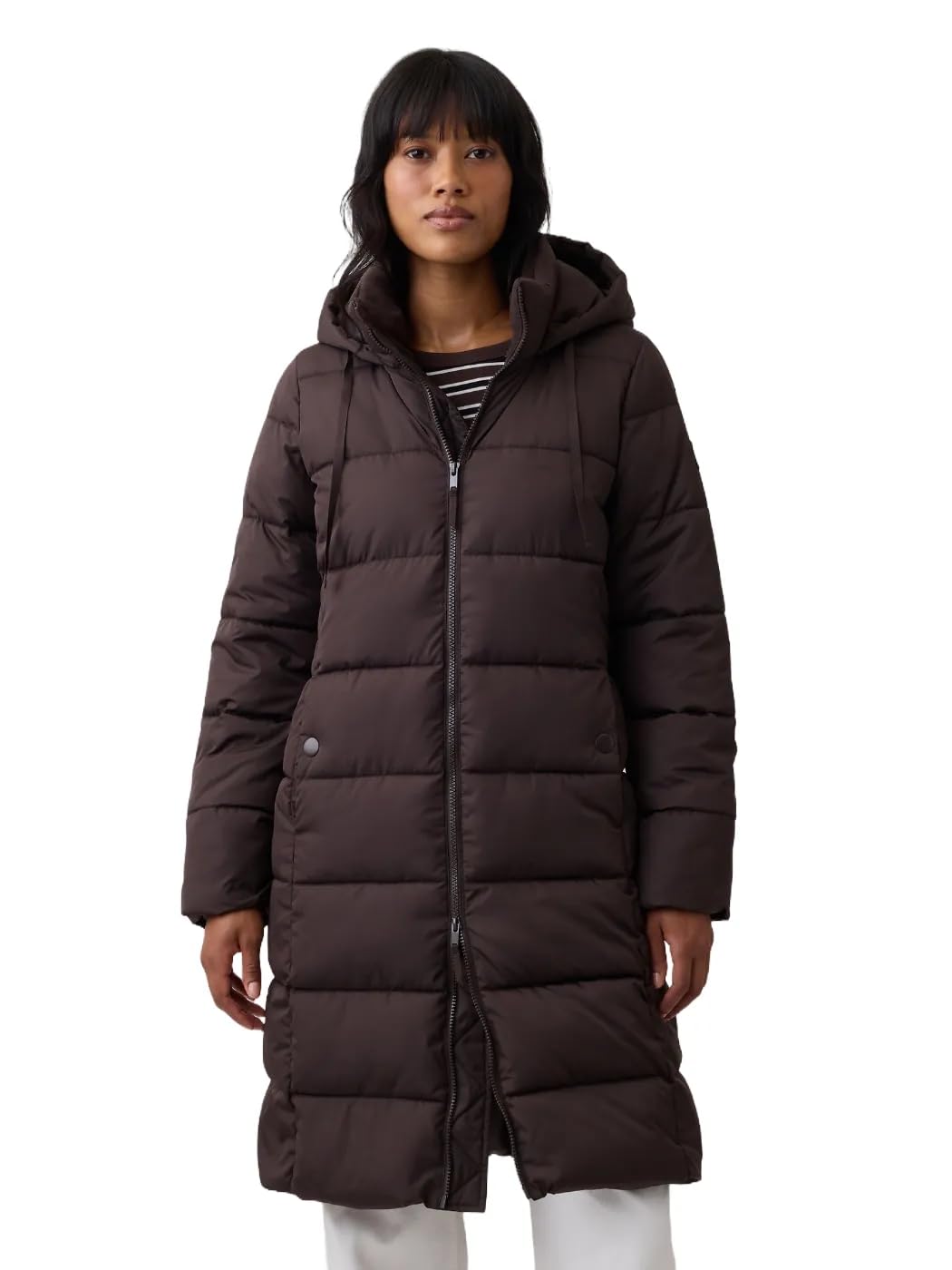 Women's Logo Long Puffer Coat