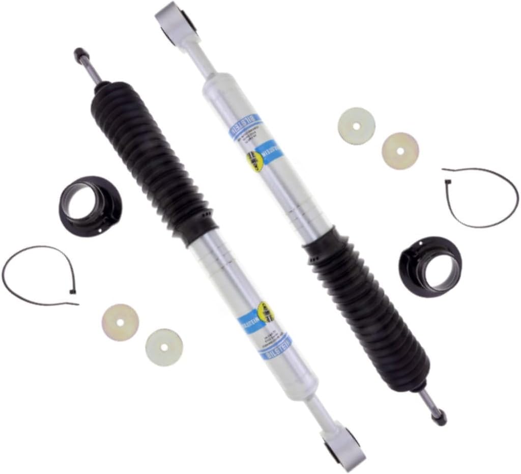 TrendsAuto 5100 Series Set of Front Ride Height Adjustable Shocks fits 2007 2021 Tundra 4WD with 0.875-2.3" Lift - TrendsAuto Decal - 24-232173