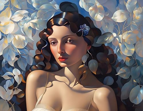 Poster sur toile portrait 58 x 90 cm SERENDIPITP pour sublimer le salon ou la chambre