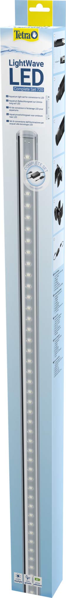 Tetra LightWave Set 720 Éclairage LED Aquarium | Kit éclairage LED | Lumière naturelle | Favorise plantes aquatiques | Design moderne