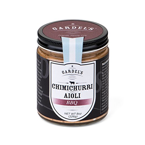 Gardel's Chimichurri Infused Organic Aioli Mayonnaise - BBQ