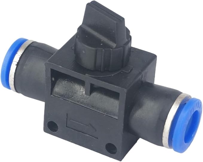 5 Pezzi Connettore Pneumatico Valvola Di Controllo Del Fiusso D'aria - Foto 6