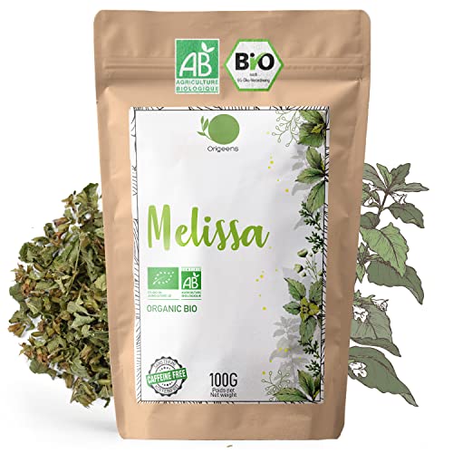 ORIGEENS TISANA MELISSA BIO 100gr | Tisana Digestiva Rilassante | Foglie di Melissa Bio - Organic...