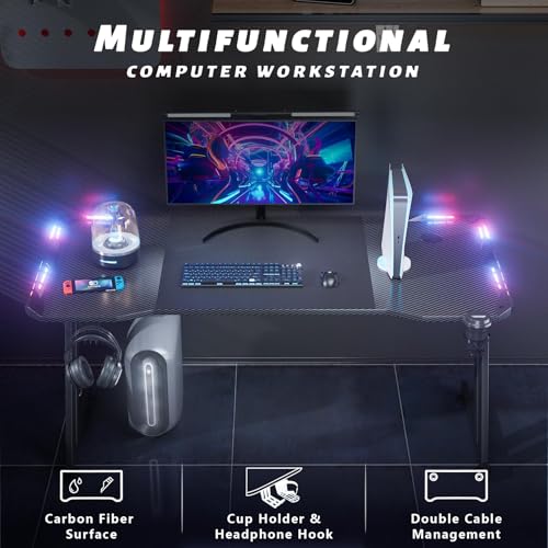 HLDIRECT Gaming Desk 47-inch thumbnail 6