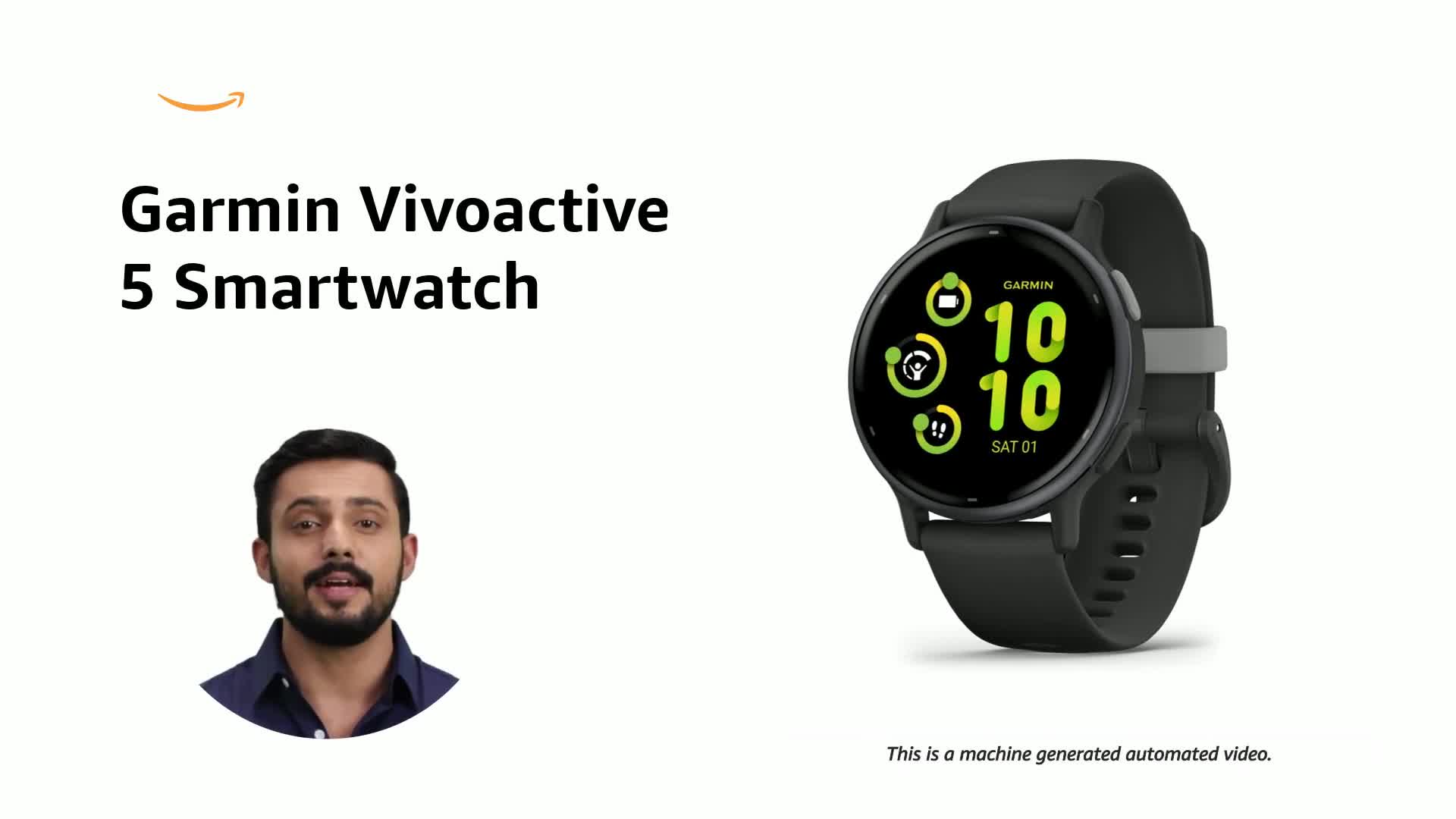 Garmin Vivoactive 5, Health and Fitness GPS Smartwatch, AMOLED
