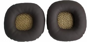 Earpads Ear Pads Leather Cushion Repair Parts Compatible with Marshall Major & Marshall Major II Headphones Brown