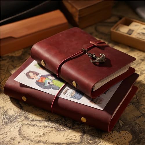 Carnet A5 cuir bleu rechargeable pour ne plus jamais perdre vos notes