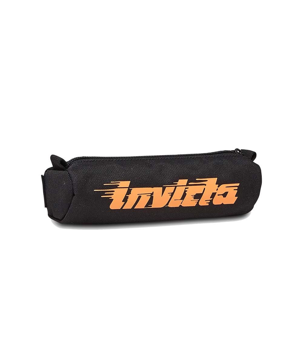 Invicta Pen Holder, Loop Pencil Bag, Black, Maxi Logo, School Pen Holder, Jet Black, DIMENSIONI: 20,5x4,5x4,5 cm, School - Image 2