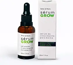 Serum Grow Blend de Ativos Para Crescer 30ml Barba de Macho