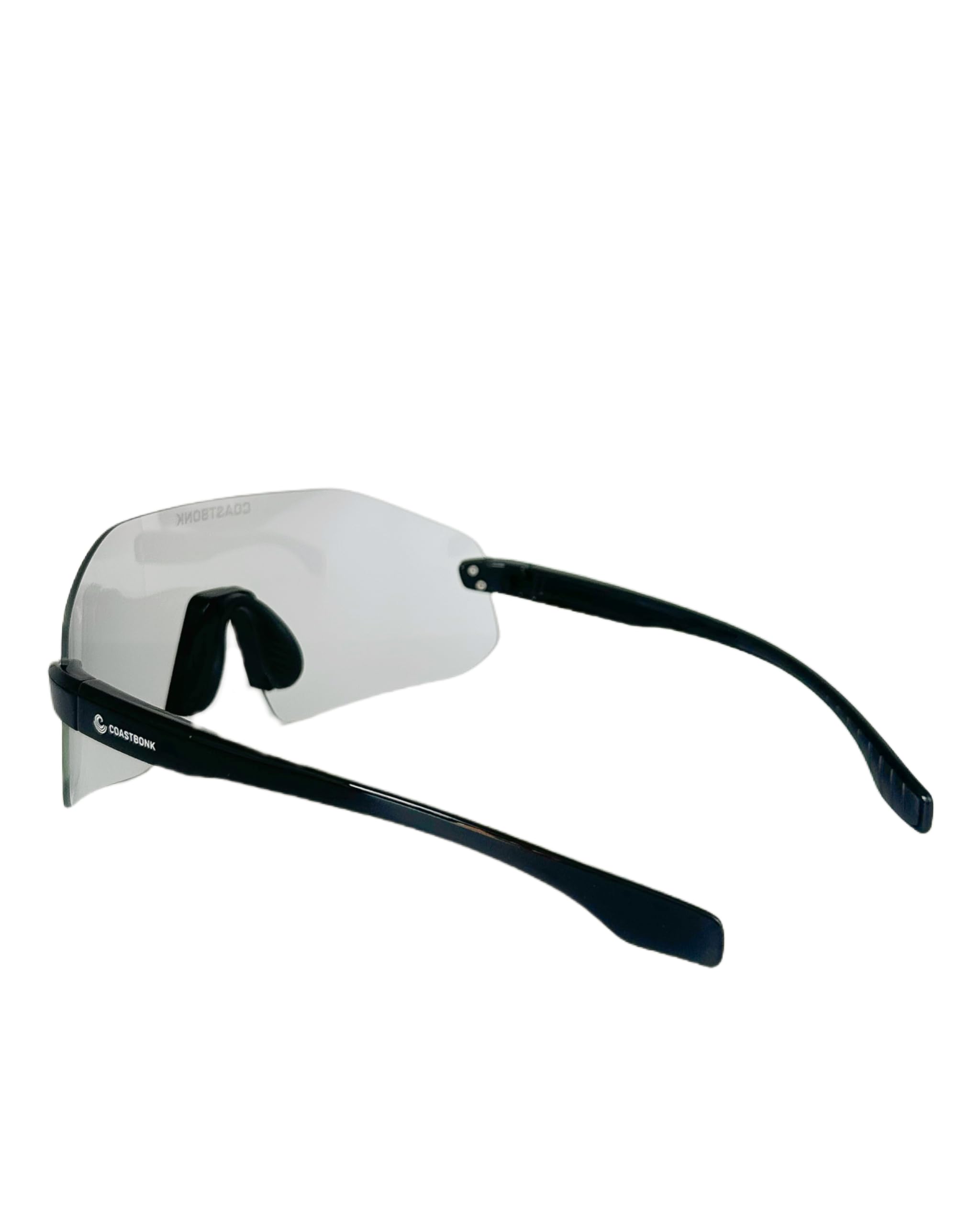 Gafas de sol deportivas polarizadas para hombres y mujeres, béisbol, ciclismo, críquet, golf, senderismo, correr, protección UV400 (negro)