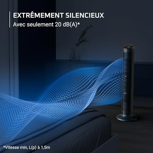 Ventilateur colonne 5vitesses VU7050F0 ROWENTA - vue 4