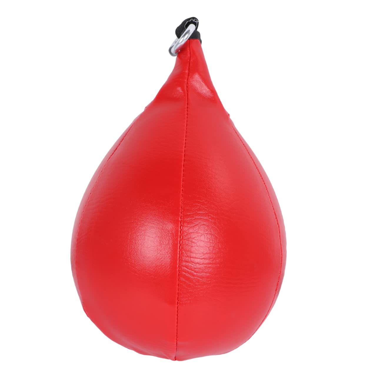 MUSISALY 1Pc Professional Red Pear Shape Boxing Speed Ball for Agility Training High Elasticity Hanging for Reflex Development and Hand Eye Coordination Exercise