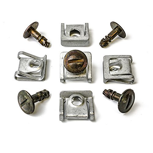 Set di fissaggio in metallo protezione sottoscocca...