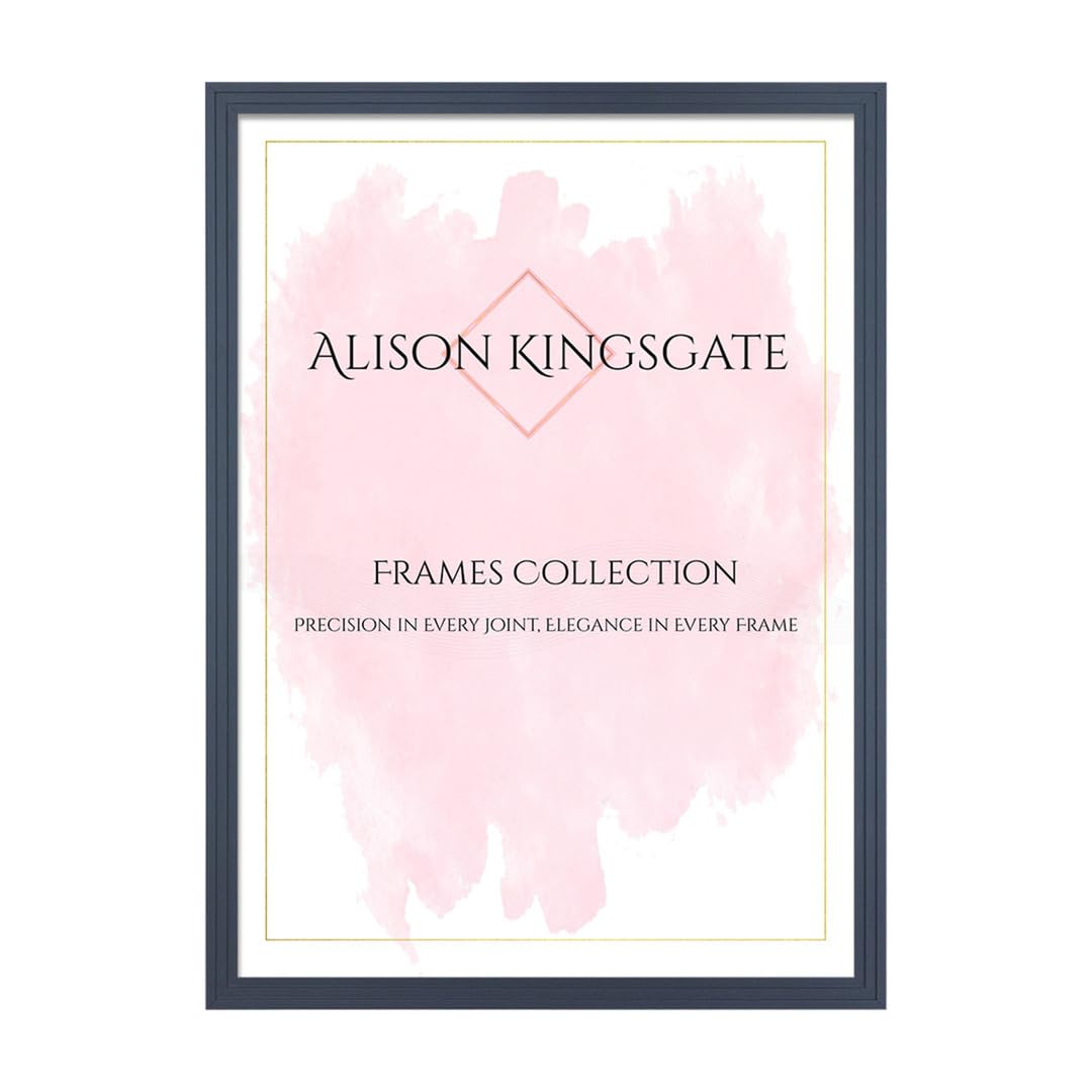 Alison Kingsgate Step 90X60CM Dark Grey Picture Frame for Photos & Posters