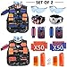 Produktbild AILUKI 2 Sätze Kinder Taktische Weste Jacke Kit Set für Nerf Gun N-Streik Elite-Serie mit 100 Darts Nachfüllpack,2 Maske,2 Brille,2 Handgelenk Bandolier,4 Schnellwechselclips,2 Armbände
