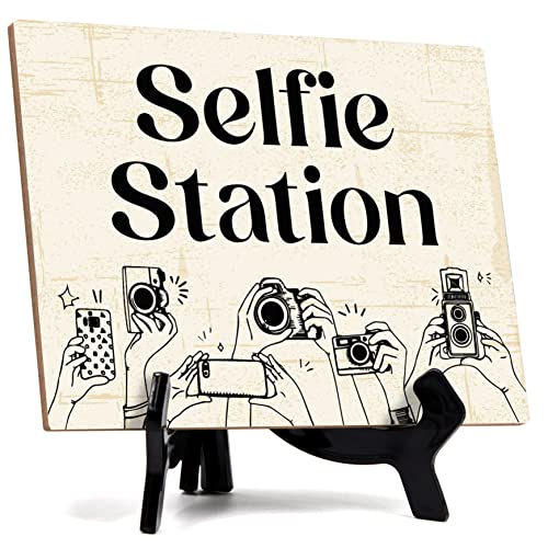 Signs ByLITA Selfie Station Wedding Decoration Table Sign