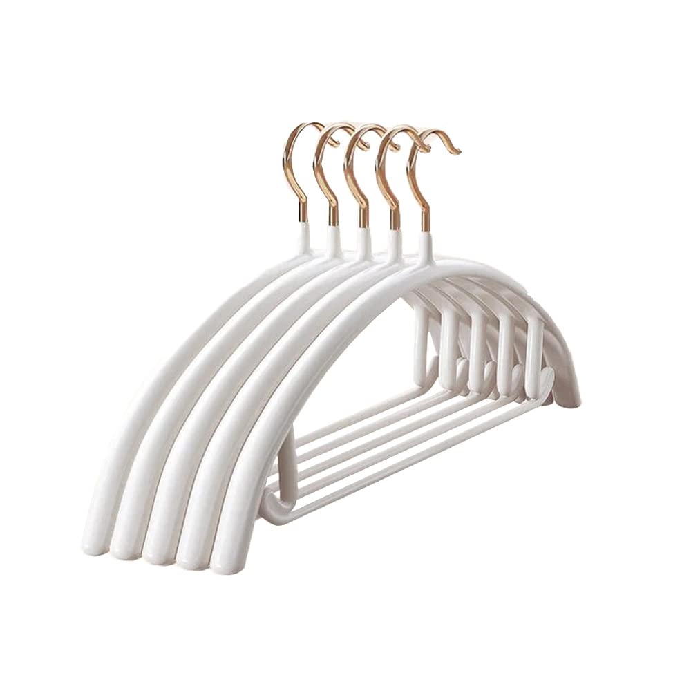 Lot de 5 cintres antidérapants peu encombrants pour adultes Lot de 5 cintres antidérapants peu encombrants pour adultes