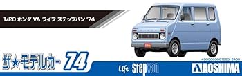 青島文化教材社 1/20 ザ・モデルカーシリーズ No.74 ホンダ VA ライフ ステップバン 1974 プラモデル z2zed1b Amazon | 青島文化教材社(AOSHIMA) 1/20 ザ・モデルカーシリーズ