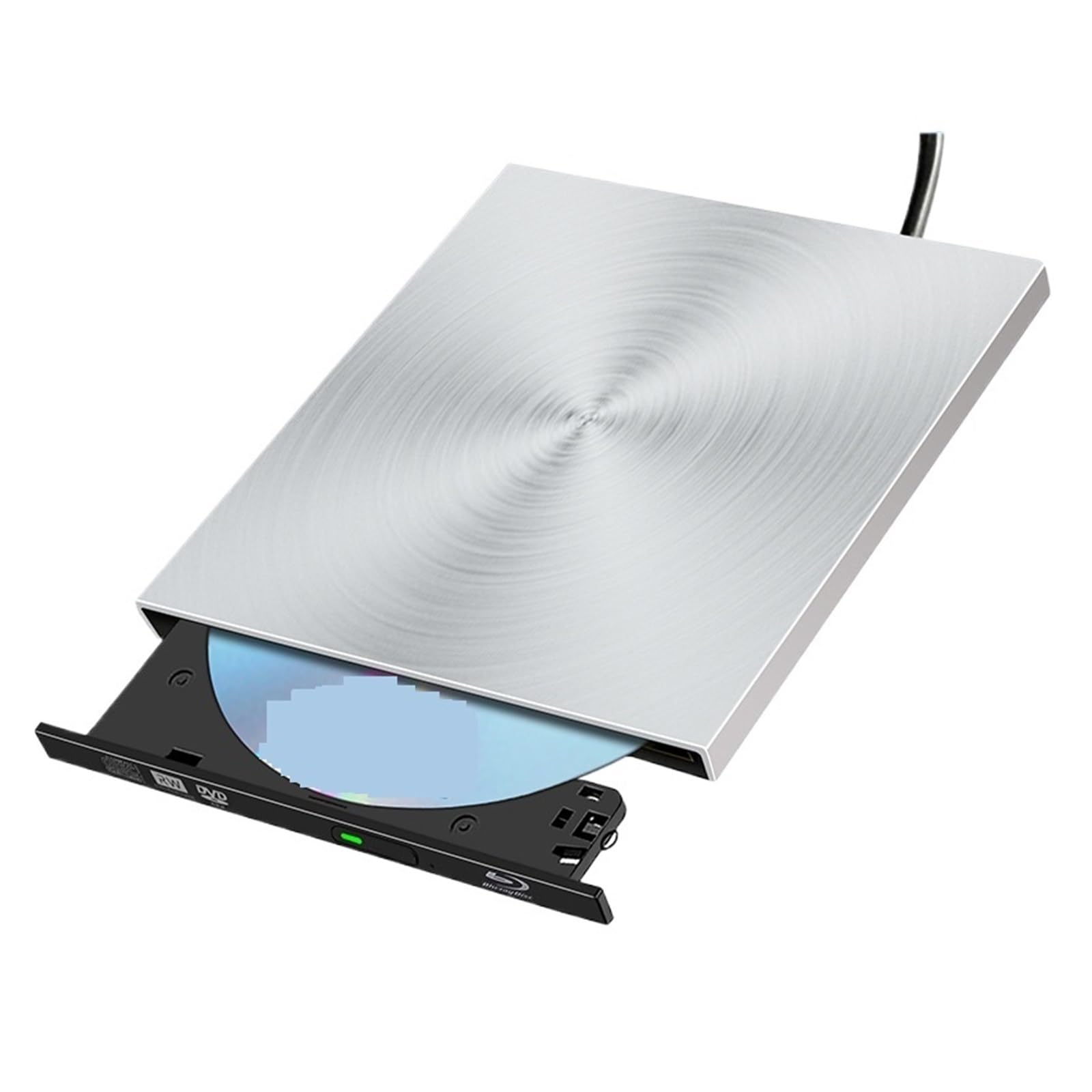 CD Ripple USB Zewnętrzny Napęd Blu-ray DVD Nagrywanie Dysków Optycznych Obsługa 2.03.0 Odczyt/zapis Optyczny Kompaktowy MałY