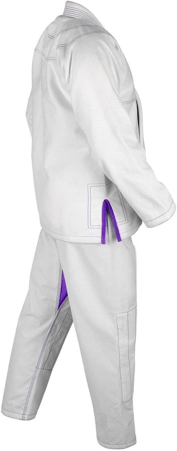 Men's Horror Jitsu Uniform Premium Gi White A2 (A4)