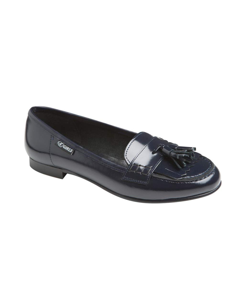 ZGIRLS Mocasin Colegiales Piel Marino Zapato Castellano Adolescentes NIÑA Uniforme Escolar Resistentes Impermeables