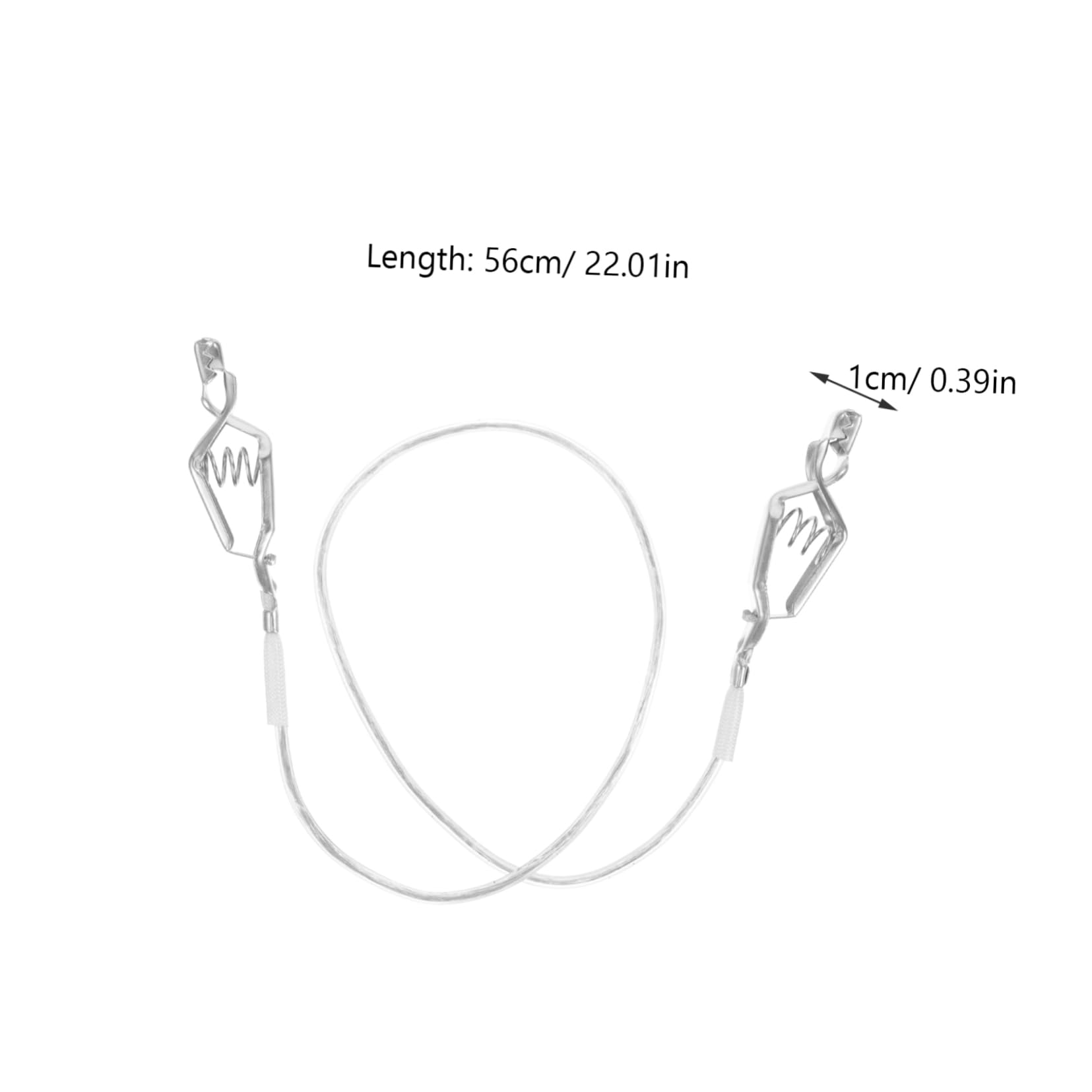 GRIRIW Fencing Mask Cord Clip for Stable Connectivity Practical Wire Clamp for Epee Sabre Comfortable Fit Impact Resistant Design Essential Fencing Equipment for Performance