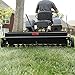 Brinly AS-40BH Tow Behind Combination Aerator Spreader, 40-Inch, Black