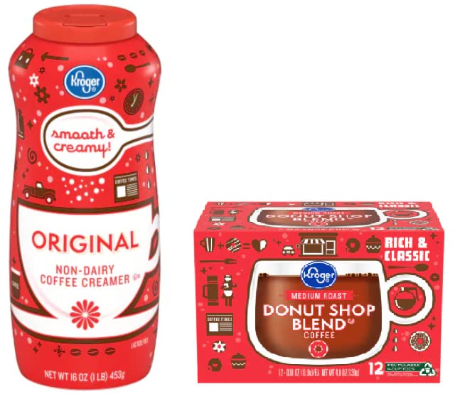 kroger medium roast donut shop blend coffee