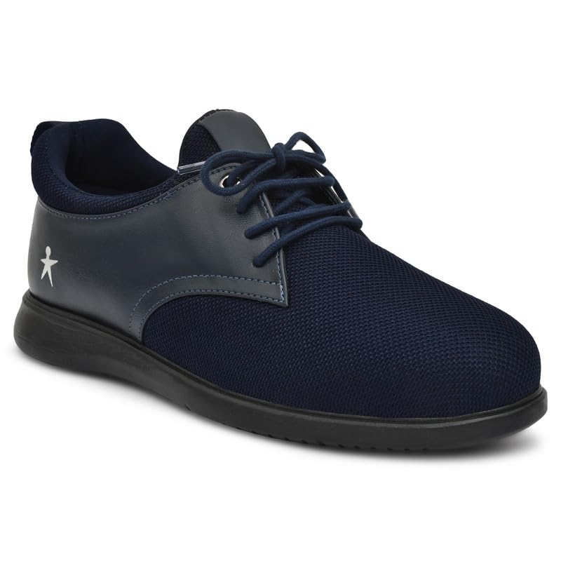 HEALTH FIT Orthopedic & Diabetic Sports Shoes Breathable Soft Sole Ultra-Lightweight Shoes Without Laces for Mens 1727 BL 7 UK Blue (B0CW1BL9DV) Amazon Price History, Amazon Price Tracker