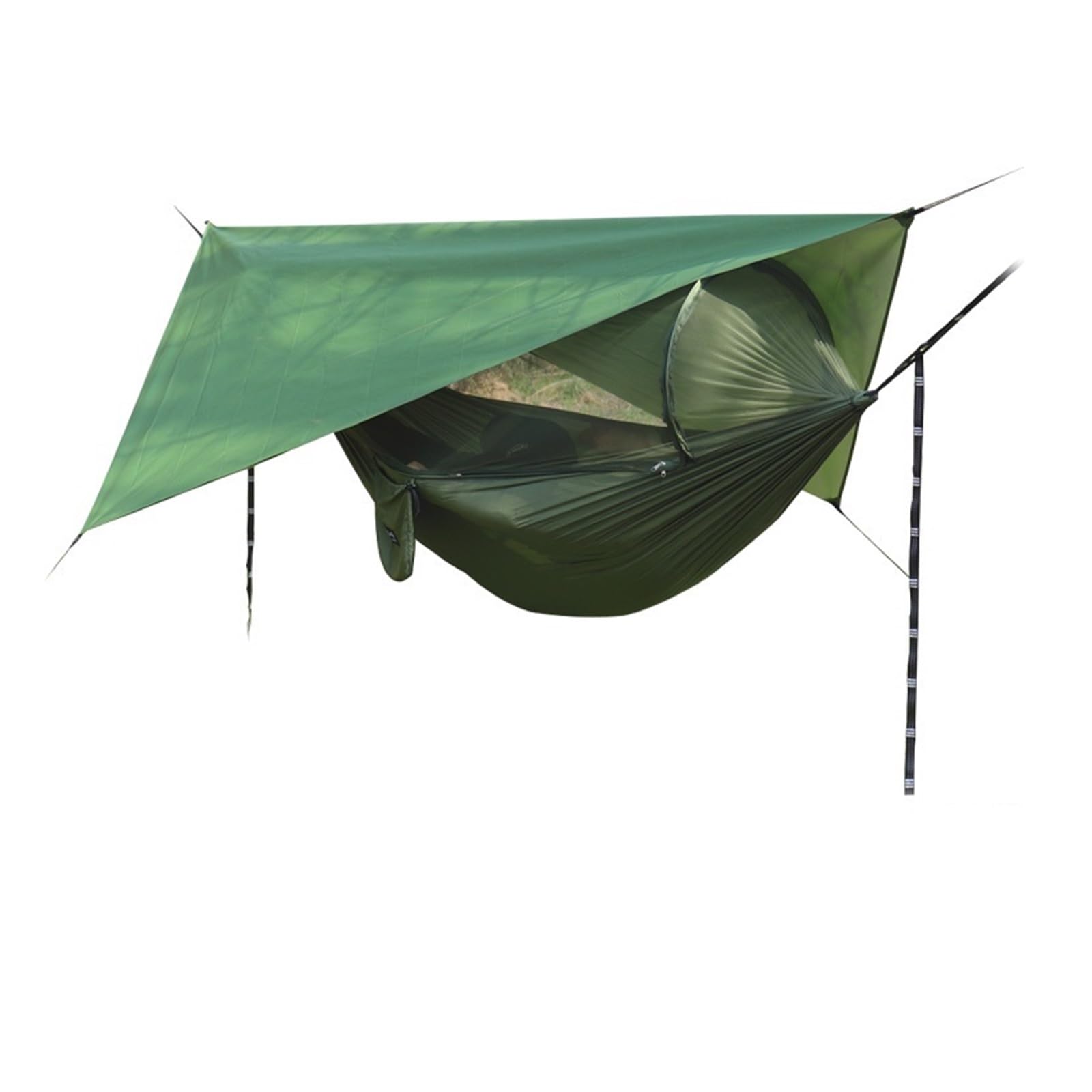 Hamac D‘ExtéRieur Tente de Camping en Tissu de Nylon Hamac en Filet extérieur Balançoire de Couchage 214 (Color : 01)