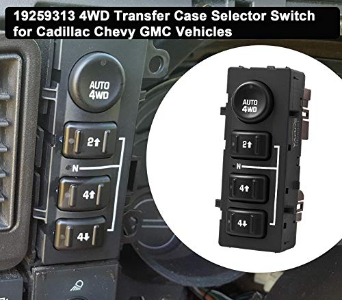 image for YAOPEI 4WD Switchs 4x4 Transfer Case Button for 2003-2007 Chevrolet Si