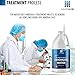 HAVENLAB Deionized Water - Demineralized (1 Gallon) Purification Softener for Washing & Cleaning, Automotive Battery Cooling, Laboratory Equipment, Watering Plants, Agua Desionizada Desmineralizada