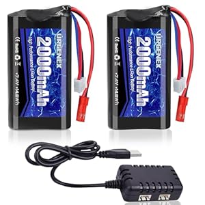 URGENEX 2S LiPo Akku 2000mAh 2er-Pack