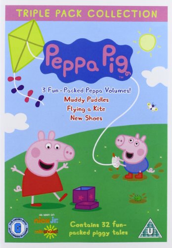 Peppa Pig: Muddy Puddles/Flying A Kite/New Shoes [DVD]