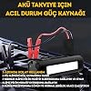 800A Vehicle Engine Tire Inflation Air Compressor 100W with 12000mAh Led Lighted Powerbank Feature