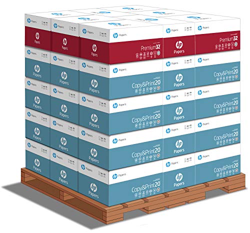 Image of HP Papers 8.5x11 Printer Paper | Copy&Print 20 lb. | 32 Cases with extra 8 Premium32 - 184000 Sheets | 92 Bright | Made in USA - FSC Certified | 004380P