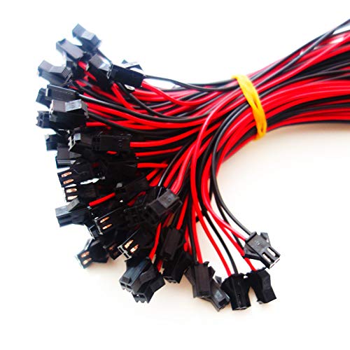 Wiring Connecting Terminals 50Pair/lot 2pin 3pin 4Pins 5pin Male Female RGB Wire Connector Cable for SMD 3528 5050 LED Lights - (Pins: 3pin)