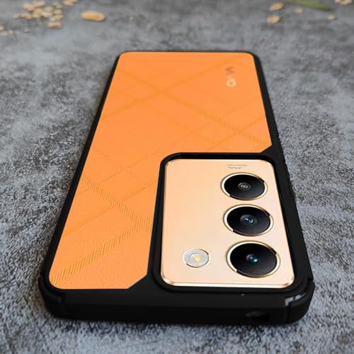 Image of AIBEX Crystal Clear Back Cover with Vivo T3 5G / Vivo Y200E 5G Back Cover Case | 360 Degree Protection | Shock Proof Design | Transparent Back Cover (PC & TPU, Black Bumper)