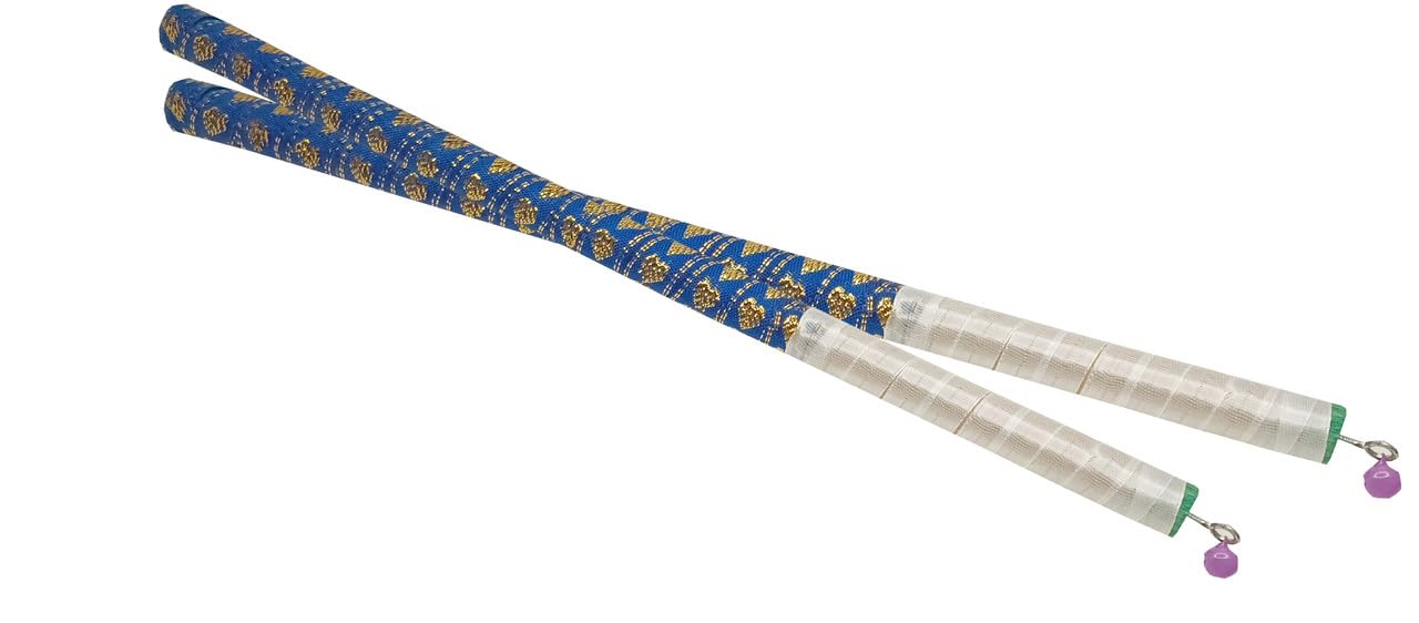ME & YOU Beautiful Blue Garba Stick – Decorative Dandiya for Navratri Celebration – Pack of 1, Perfect for Kids and Adults – Lightweight, Stylish, and Easy to Carry for All Events-picture-29
