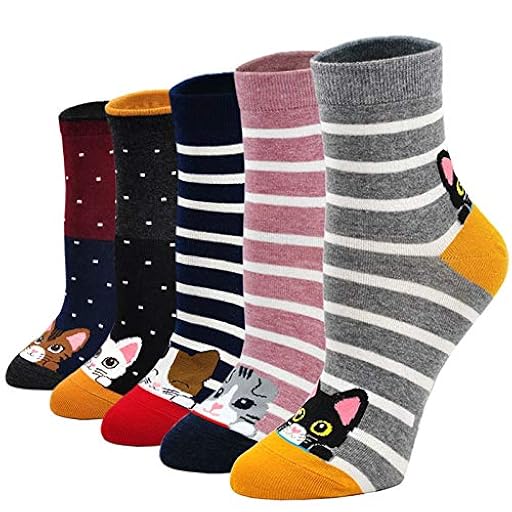 PUTUO Calcetines Divertidos Mujer Calcetines Térmicos, Calcetines de Algodón Mujer Calcetines Animales Lindos, 5 Pares | Ya disponible en tu tienda friki favorita! En mundofriki.es! PUTUO Calcetines Divertidos Mujer Calcetines Térmicos, Calcetines de Algodón Mujer Calcetines Animales Lindos, 5 Pares | Ya disponible en tu tienda friki favorita! En mundofriki.es!