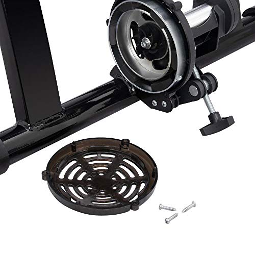 Topeakmart Magnetic Bike Trainer Stand Indoor Magnet Steel Bike Exercise Trainer Stand Resistance Stationary Bike Trainer W/Front Wheel Support And Quick Release Skewer For 26In-28In, 700C Wheels #TOP7